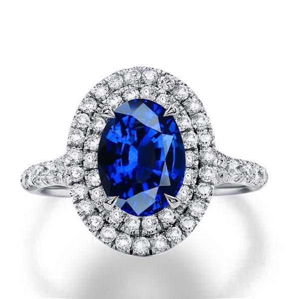 Shop Dainty Round Cut Halo Lab Grown Diamond Ring Online