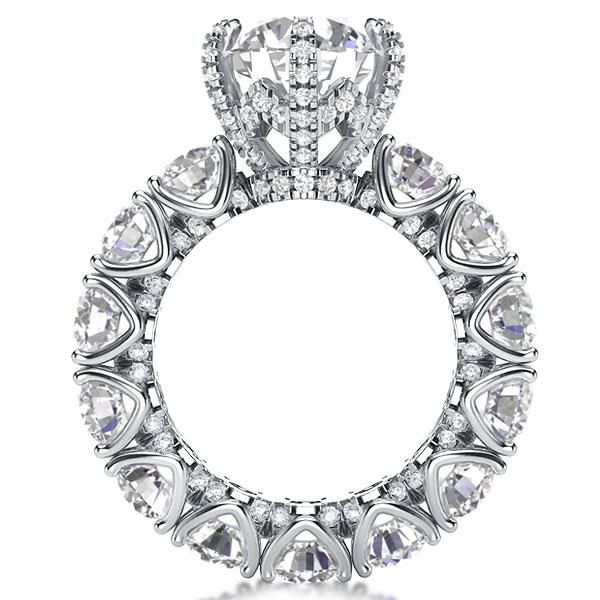 Le Vian Grand Sample Sale Ring featuring 3/4 cts. Cornflower Ceylon Sapphire™,  1/3 cts. Chocolate Diamonds® , 1/5 cts. Nude Diamonds™ set in 14K Vanilla  Gold® - JCPenney