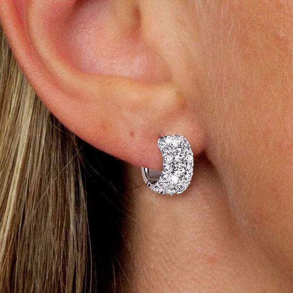 Cushion Cut Earrings