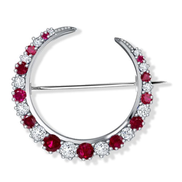 Sterling Silver Brooch For Women