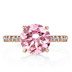 Pink Sapphire Engagement Rings