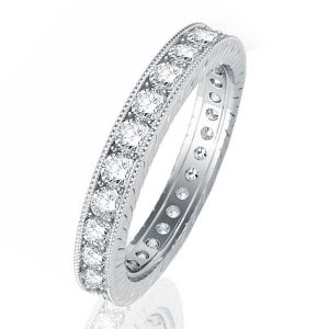 Gemstone Wedding Bands