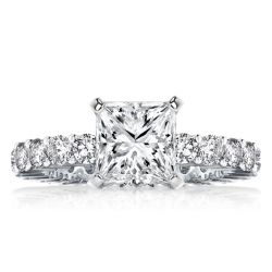 Italo Princess Cut Eternity Engagement Ring For Women