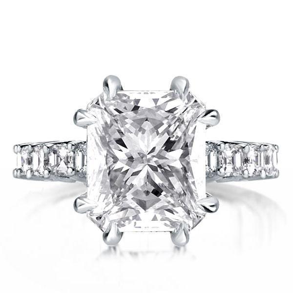 Best Sale : Women Princess Cut Engagement Ring