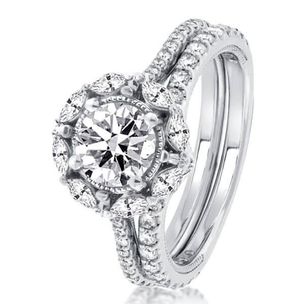 The Enchanting Beauty of Floral Halo Rings: A Timeless Choice for Engagement Rings for Women