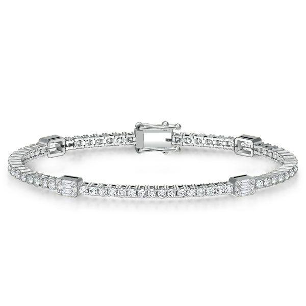 What occasions are best for gifting a Baguette Cut Tennis Bracelet?