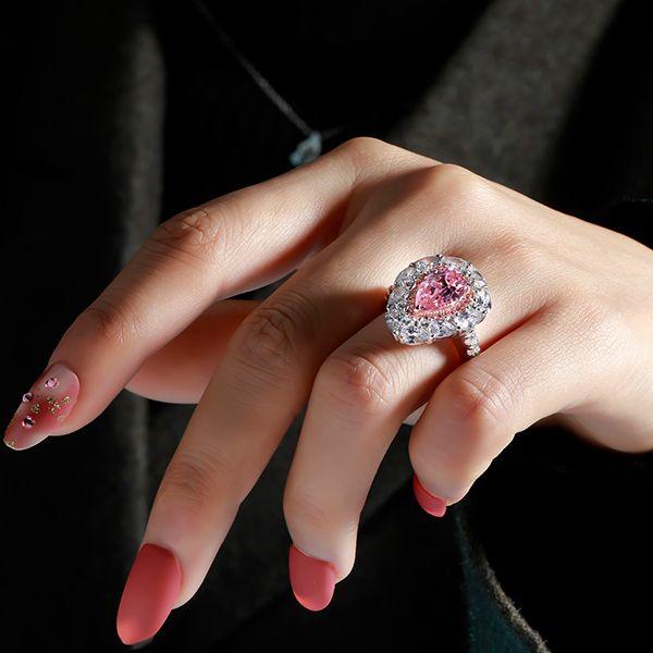 Why Choose a Pear Cut Pink Ring from Italo Jewelry?