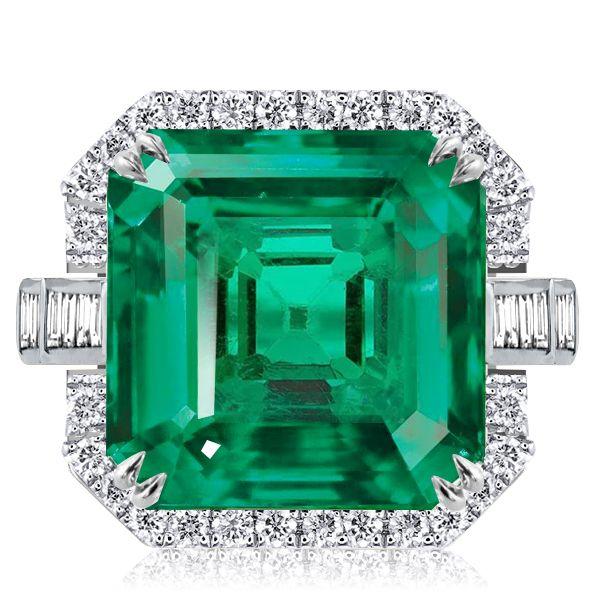 The Timeless Elegance of Asscher Cut Engagement Ring
