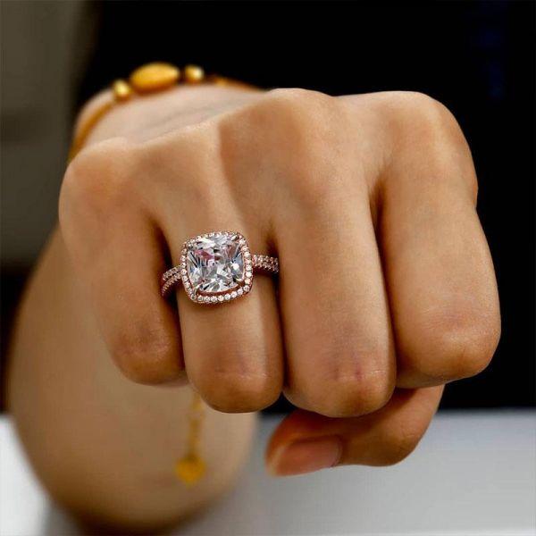 How to Choose the Perfect Cushion Cut Halo Ring?