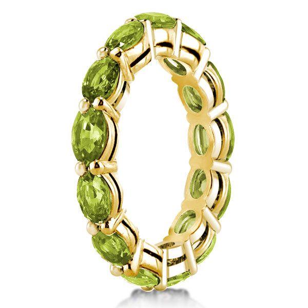 Discover the Timeless Beauty of Peridot Eternity Band