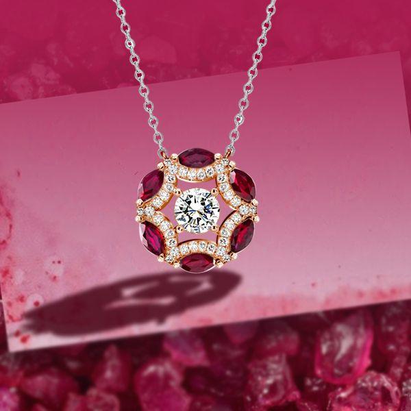 The Elegance of a Two Tone Pendant Necklace