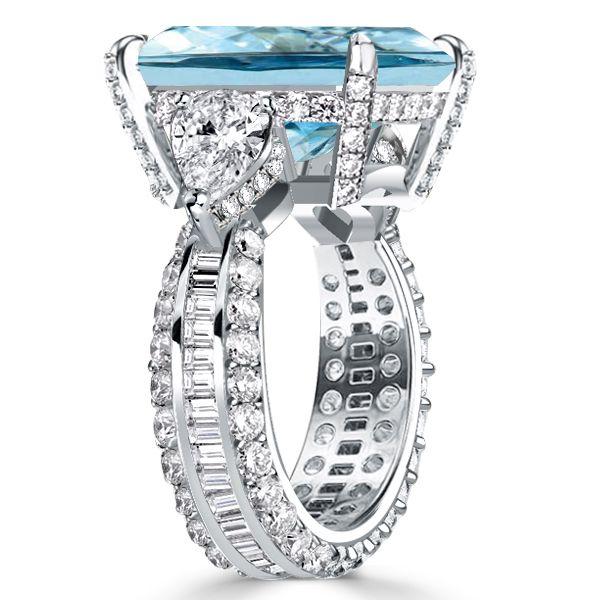 The Beauty of a Blue Stone Engagement Ring