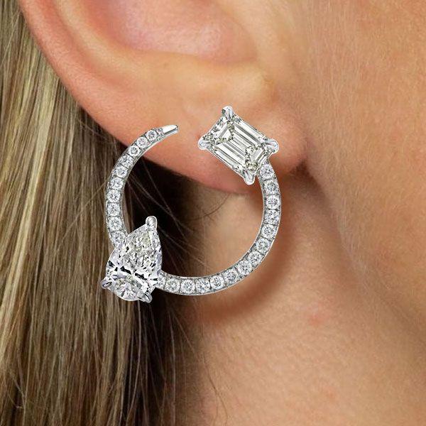 The Beauty and Elegance of Open Hoop Earrings