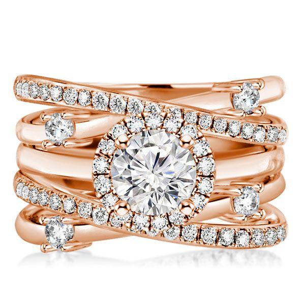 Discover the Elegance of Rose Gold Halo Engagement Rings: A Timeless Symbol of Love