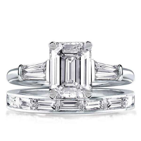 The Timeless Beauty of an Emerald Cut Ring with Baguettes