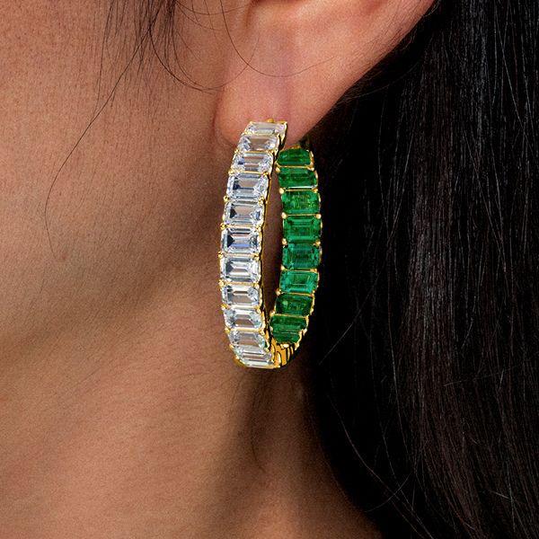 The Allure of Emerald Hoop Earrings: A Timeless Choice for Jewelry Enthusiasts