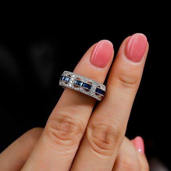 Why is a Blue Topaz Wedding Ring a Symbol of Love and Commitment?