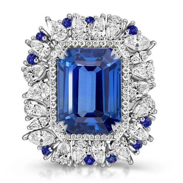 What Styles Are Available for Blue Promise Rings?