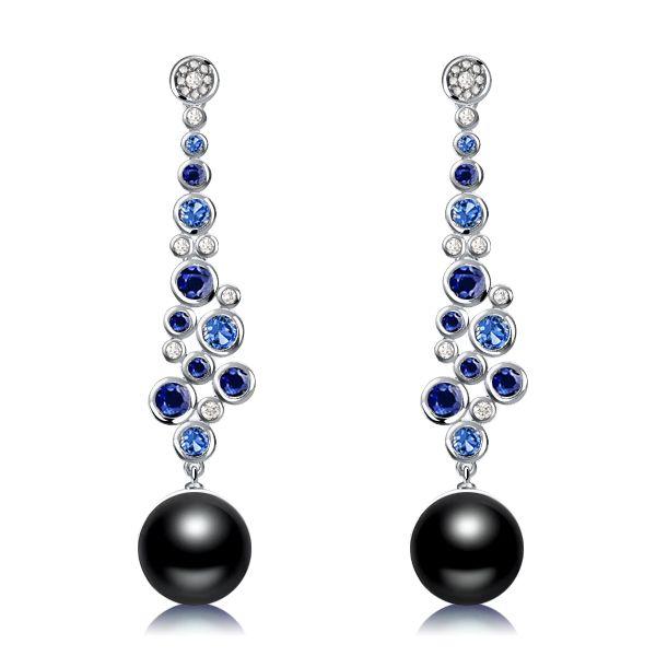 The Timeless Elegance of Pearl and Aquamarine Earrings