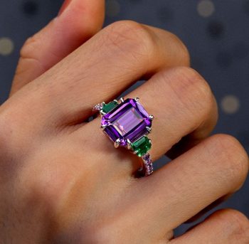 Unveiling the Beauty of Unique Amethyst Rings: A Gemstone Guide