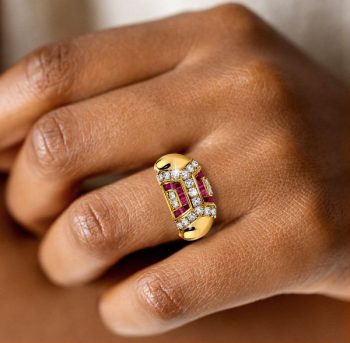 Here! The Timeless Appeal of Vintage Dome Ring