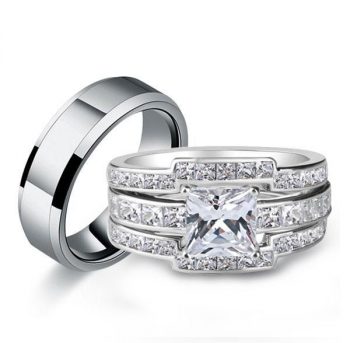 Discover Your Dream Wedding: Buy Wedding Ring Trio Sets from Italo Jewelry