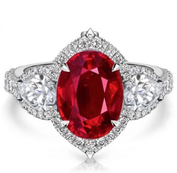 Why Is a Silver and Ruby Ring the Perfect Choice for Your Engagement?