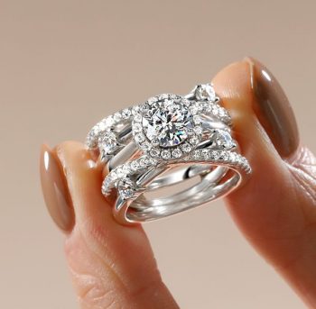 White Sapphire Wedding Ring Sets: The Perfect Choice for Timeless Elegance